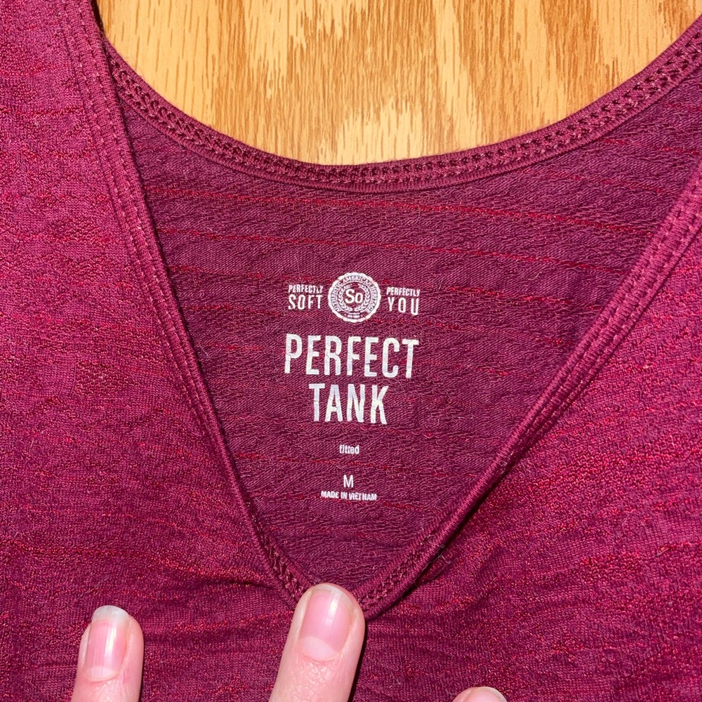 Maroon Tank